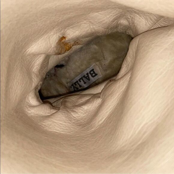 BALLY Black Leather Tall Fall Winter Lined Boots Small Heel Made In Italy 7 - Picture 14 of 14